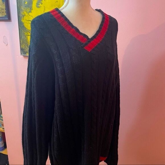 Vintage Never Sleep by Rogues Gallery  Dark Academia Varsity Sweater Mini Dress - Picture 9 of 16